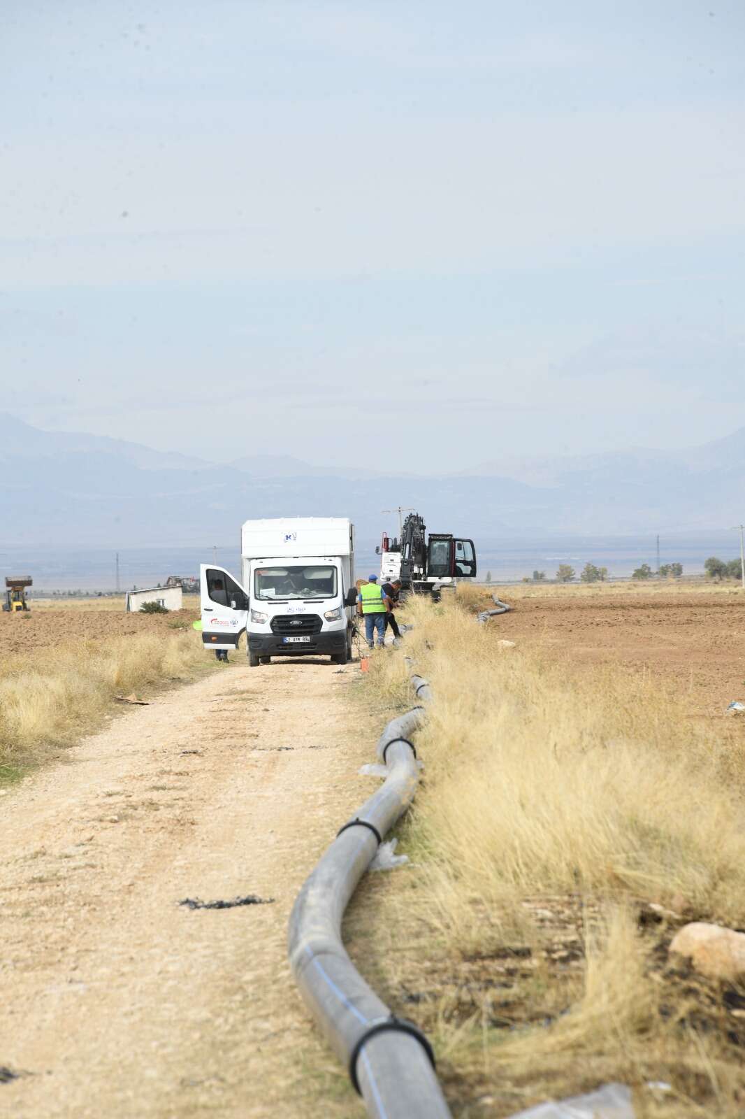 Konya’nın 158 bin nüfuslu ilçesinde 12 kilometrelik su hattı yenileniyor 8